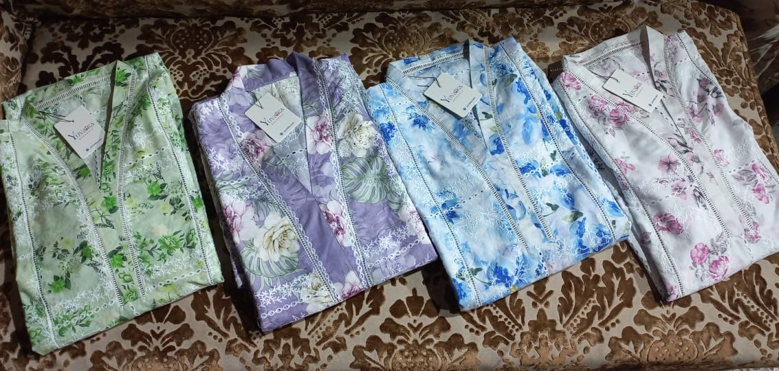 Embroided stitched